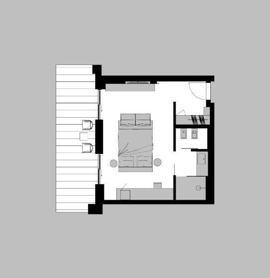 발코니 디럭스 룸, Villa Enrica