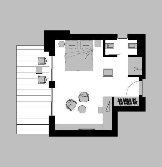 디럭스 룸 산전망, Villa Enrica