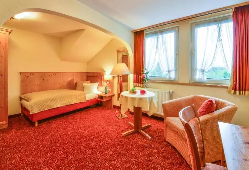 スタンダードシングルルーム, Romantik Landhotel Doerr