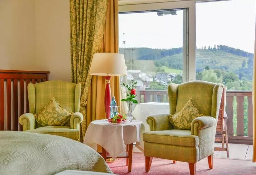 バルコニー付きデラックスルーム, Romantik Landhotel Doerr