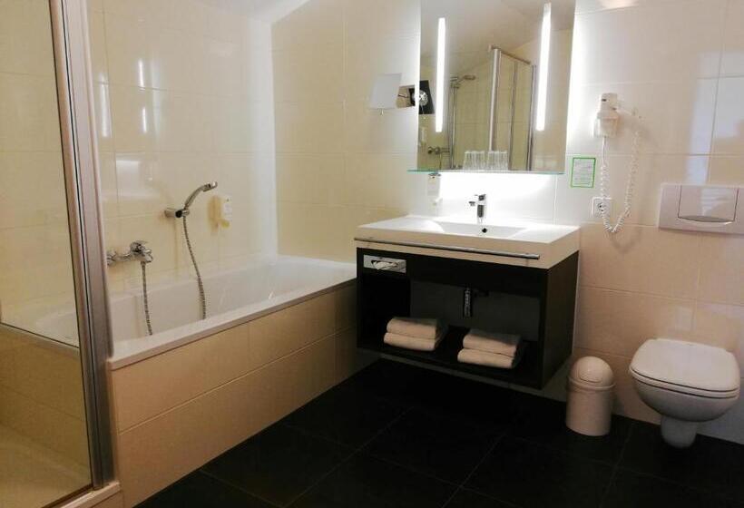 דירת דופלקס בת חדר שינה 1, Parkhotel Bad Schandau Mit Spa