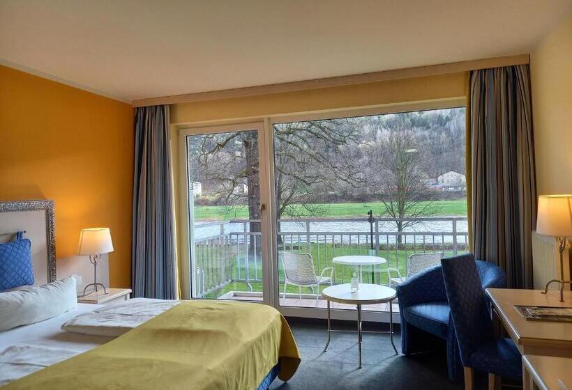 חדר סטנדרט עם מרפסת, Parkhotel Bad Schandau Mit Spa