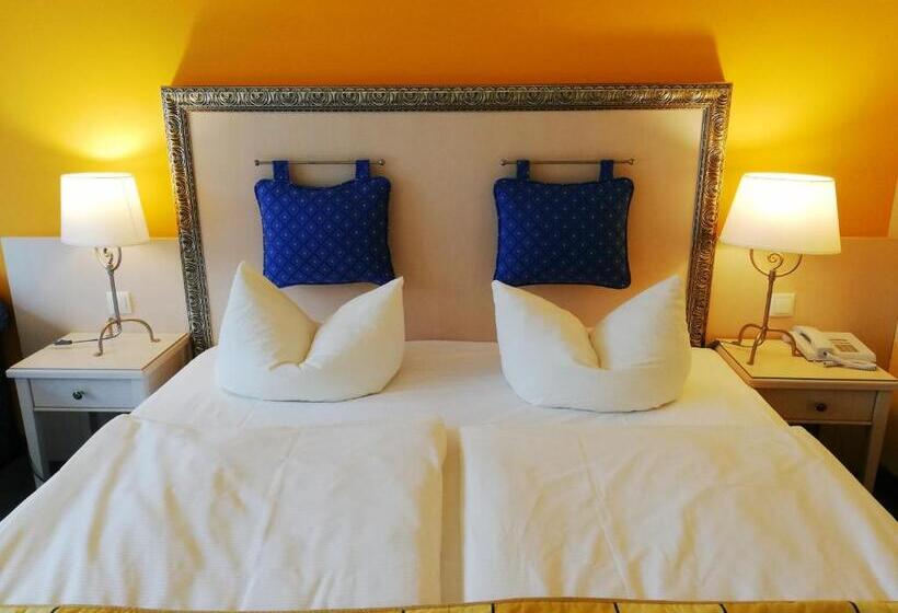 חדר סטנדרט עם מרפסת, Parkhotel Bad Schandau Mit Spa