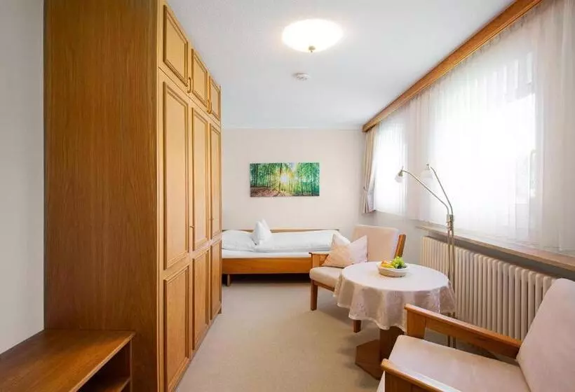 スタンダードシングルルーム, Gästehaus Prinzregent Luitpold