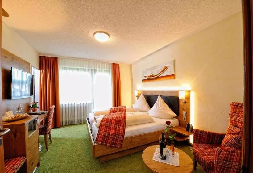バルコニー付きスーペリアルーム, Wellness Hotel Talblick