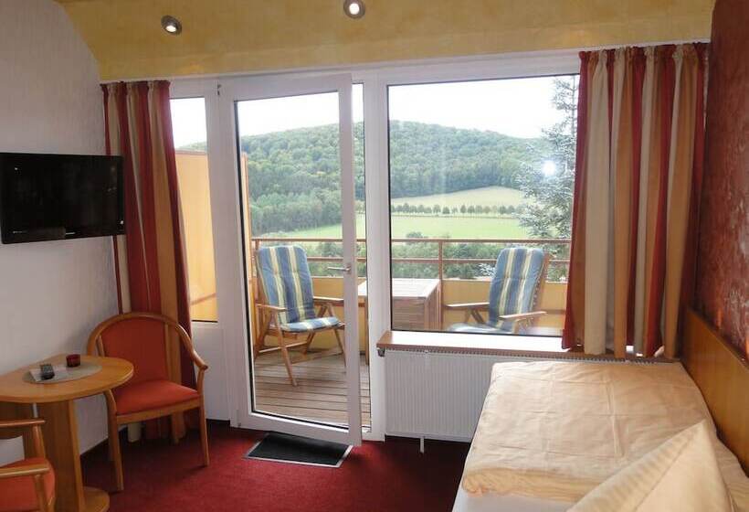 غرفة كومفورت فردية, Wohlfühlhotel Waldcafé Jäger