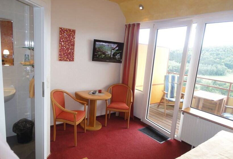 غرفة كومفورت فردية, Wohlfühlhotel Waldcafé Jäger