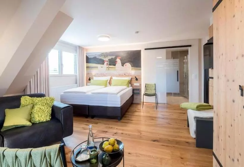 バルコニー付きデラックスルーム, Landhotel Gasthaus Zum Pflug