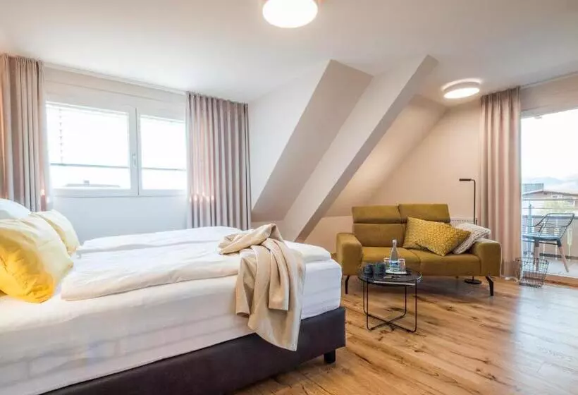 バルコニー付きデラックスルーム, Landhotel Gasthaus Zum Pflug