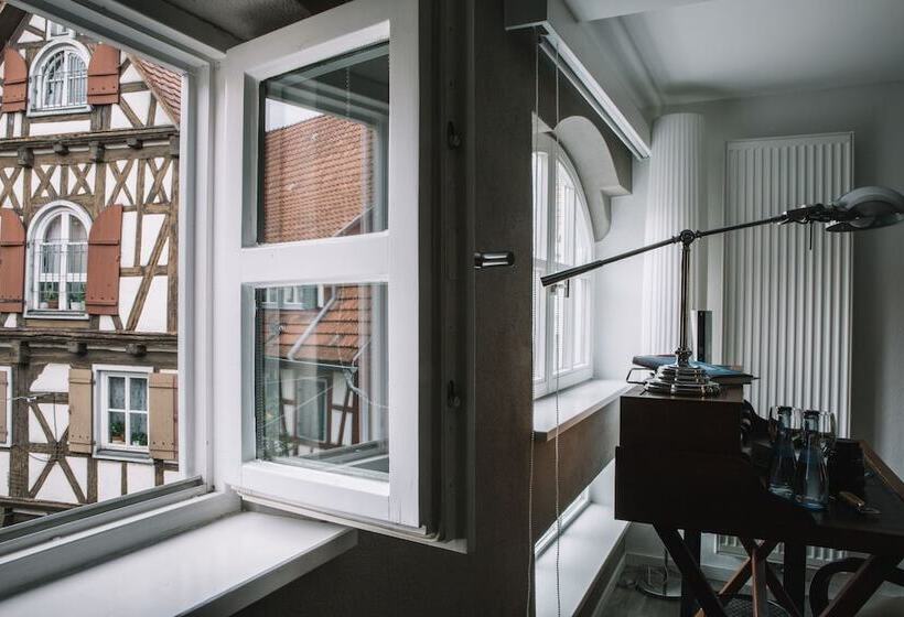 디럭스 룸, Boutique Hotel Pfauen