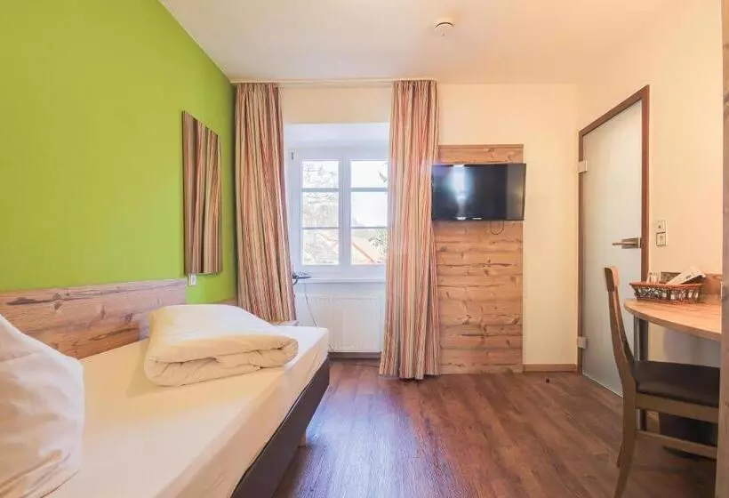 Standard Yhden Hengen Huone, Landgasthof Hotel Rebstock