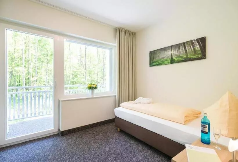 バルコニー付きシングルスタンダードルーム, Landhotel Kristall