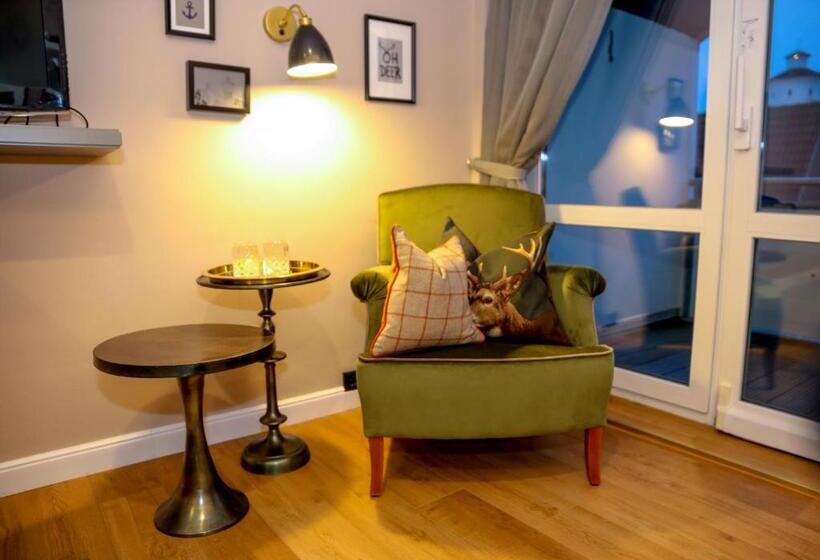 غرفة قياسية مزوَّدة بشُرفة, Nordseehotel Kröger