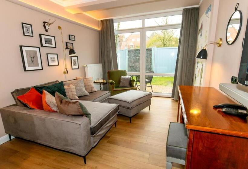 غرفة قياسية مزوَّدة بتراس, Nordseehotel Kröger