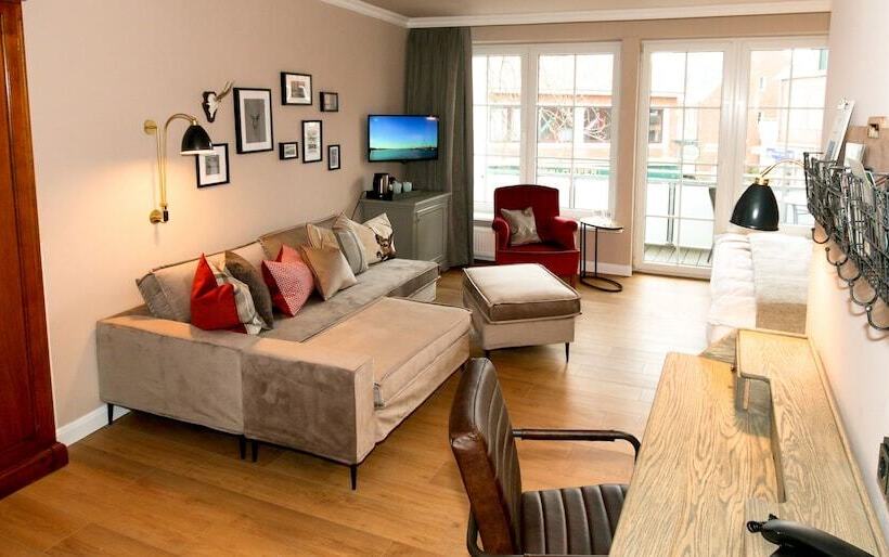 غرفة قياسية مزوَّدة بشُرفة, Nordseehotel Kröger