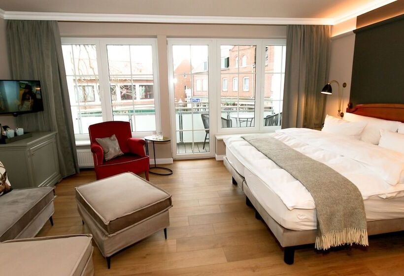 غرفة قياسية مزوَّدة بشُرفة, Nordseehotel Kröger