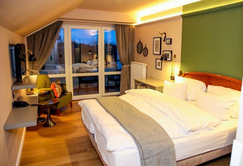 غرفة قياسية مزوَّدة بشُرفة, Nordseehotel Kröger