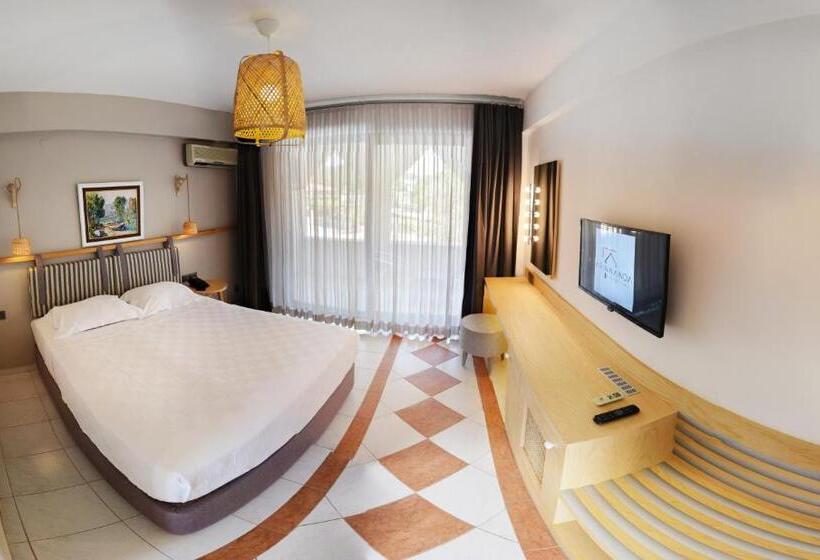 غرفة ديلوكس مزودة بشرفة, Arinnanda Otel