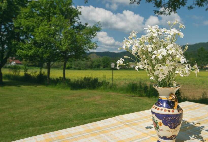 带阳台标准四人间, Bed & Breakfast Eckwirt