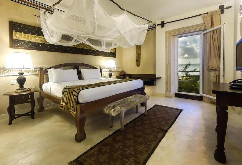 اتاق لوکس با تراس, The Charming Lonno Lodge Watamu