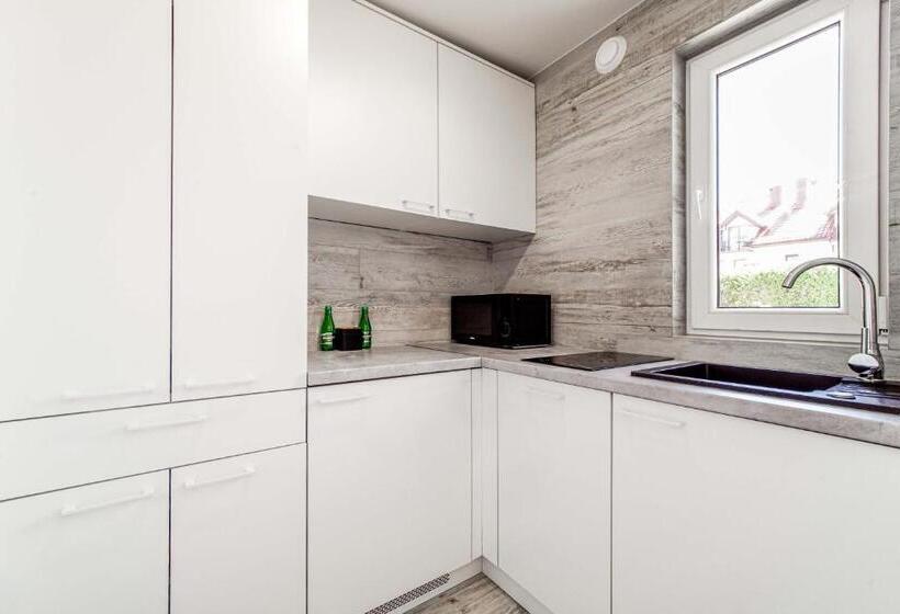 Четырехместный Номер Стандарт Вид на Сад, Wczasowa 8 Apartments