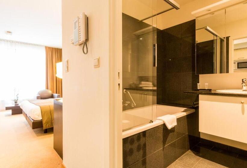 استودیو استاندارد با چشمانداز باغ, Diamant Suites Brussels Eu