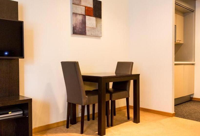 استودیو استاندارد با چشمانداز باغ, Diamant Suites Brussels Eu