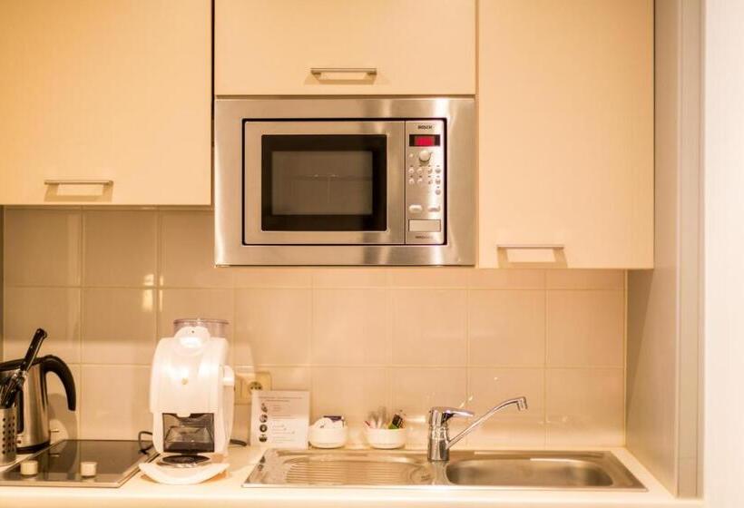 استودیو استاندارد با چشمانداز باغ, Diamant Suites Brussels Eu