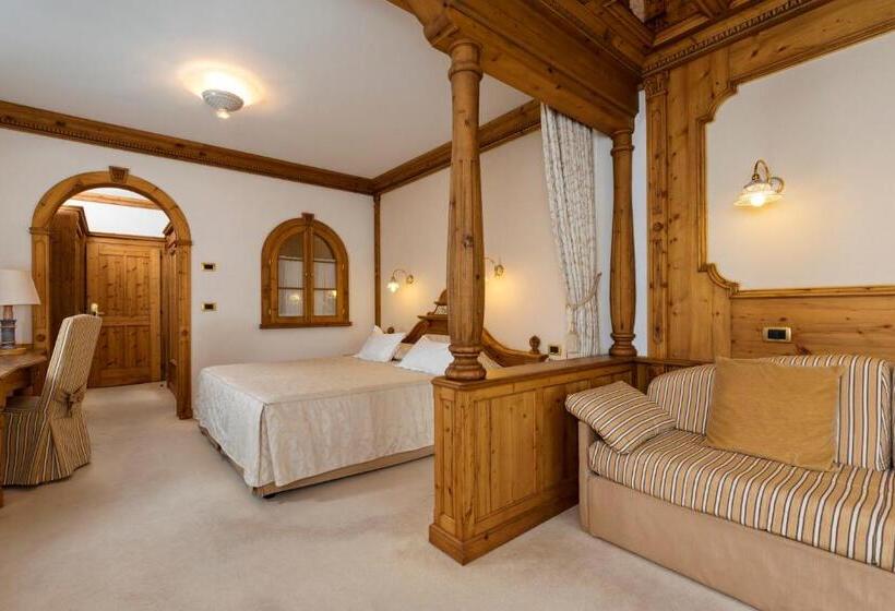 غرفة ديلوكس مزوَّدة بجاكوزي, Sporthotel Arabba