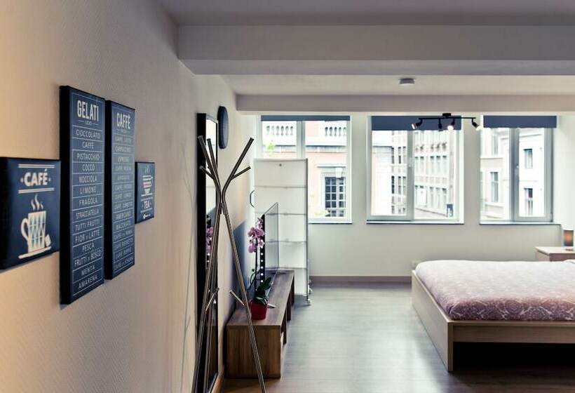 Апартаменты Классик 1 Спальня, Appart Hotel Léopold Liège Centre