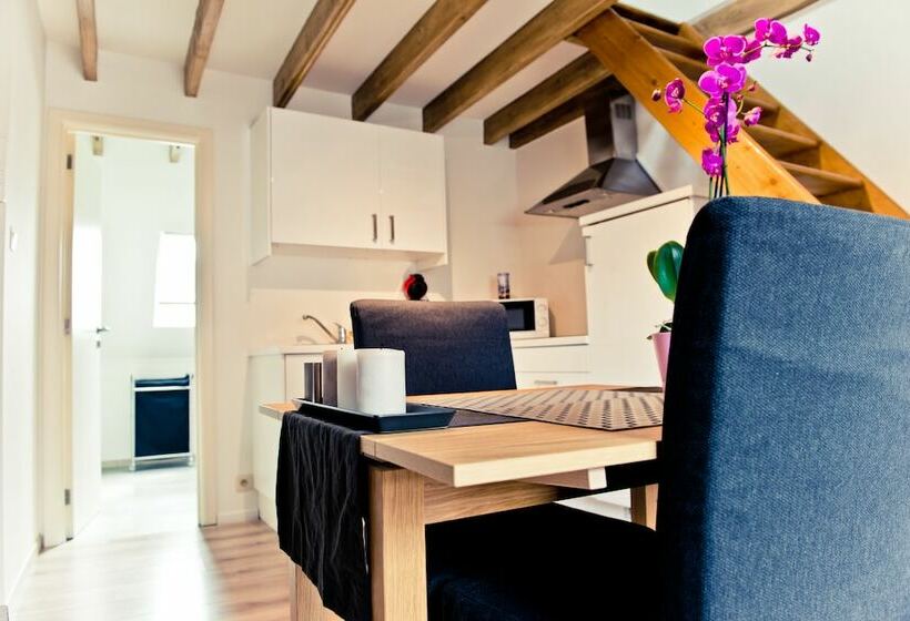１ベッドルームドゥプレックスアパートメント, Appart Hotel Léopold Liège Centre