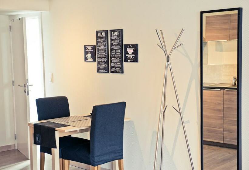 １ベッドルームアパートメント, Appart Hotel Léopold Liège Centre