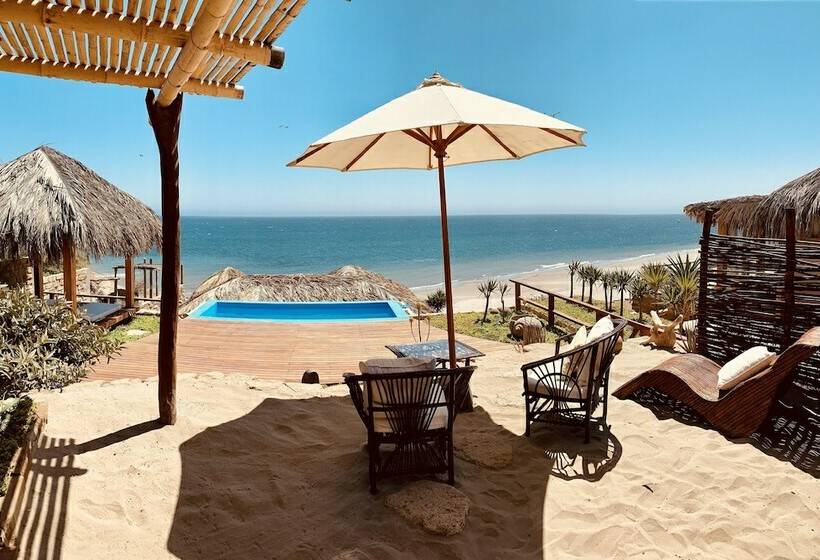 带1个卧室和海景的别墅, La Playa