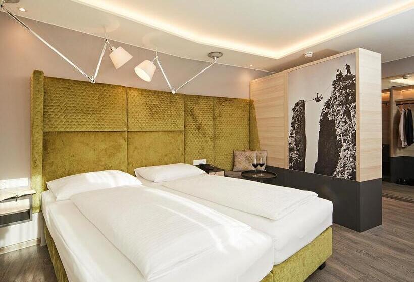 バルコニー付きスタンダードルーム, Krone Immenstadt Stein