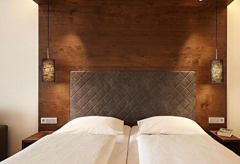 バルコニー付きデラックスルーム, Krone Immenstadt Stein