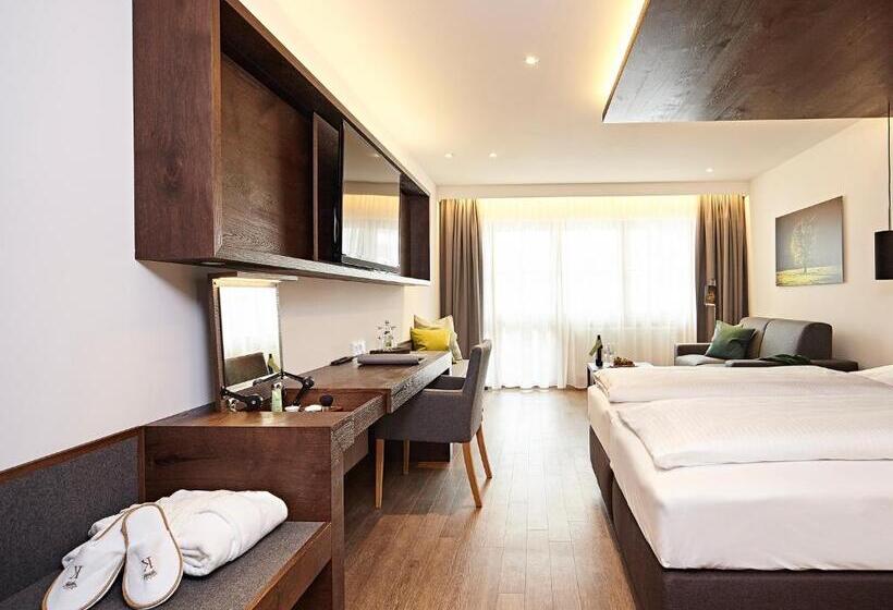 バルコニー付きデラックスルーム, Krone Immenstadt Stein