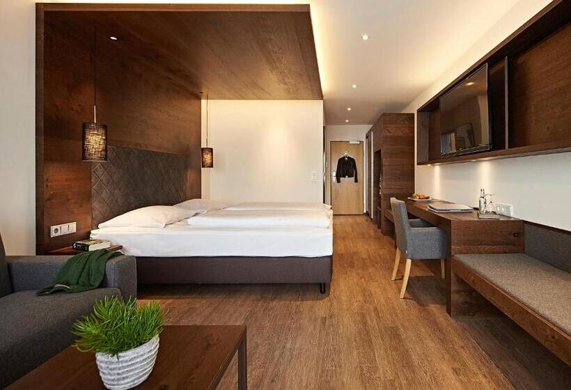 バルコニー付きデラックスルーム, Krone Immenstadt Stein