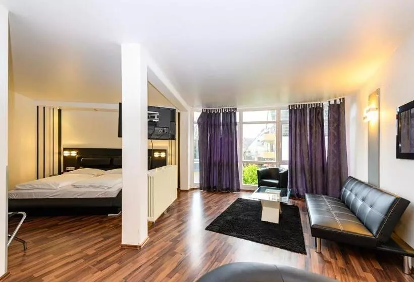１ベッドルームのスーペリアアパートメント, Turmhotel Rhein Main