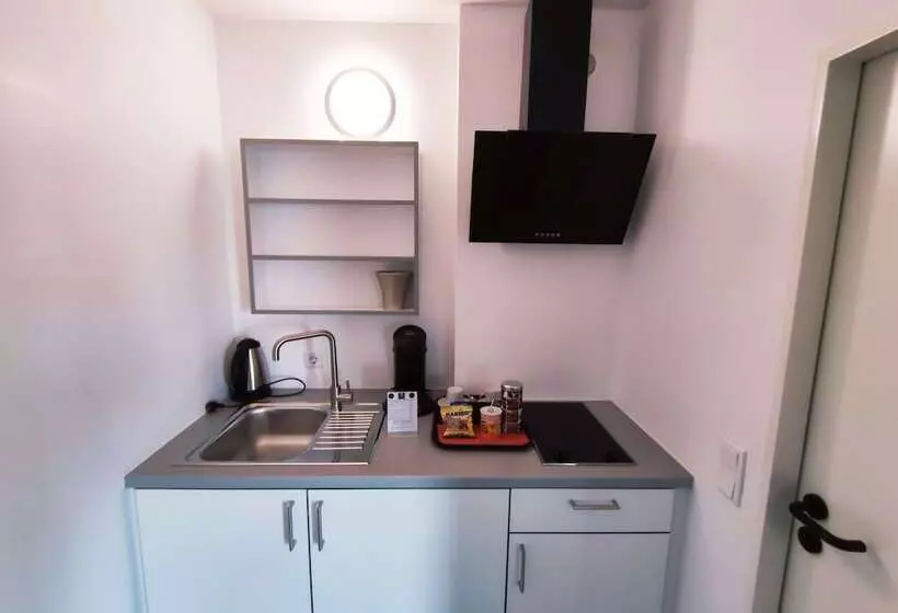 １ベッドルームアパートメント, Turmhotel Rhein Main
