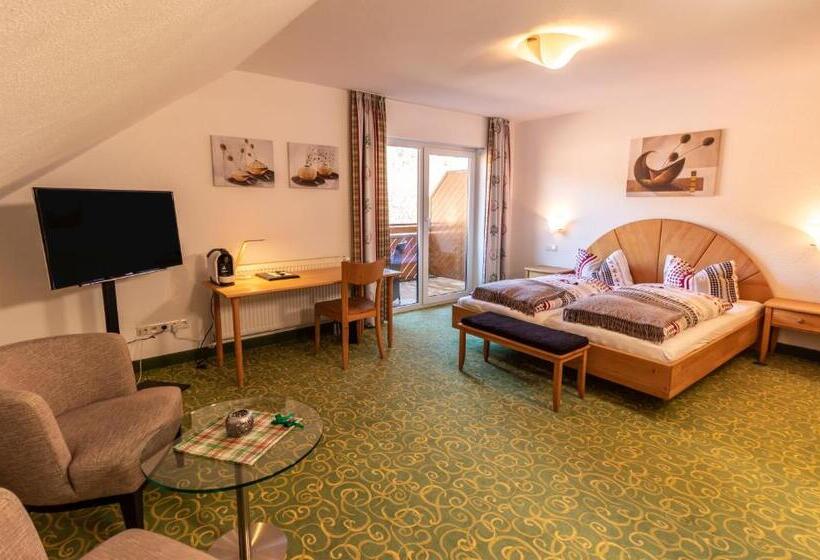 Номер Стандарт с Балконом, Landhotel Kühler Grund
