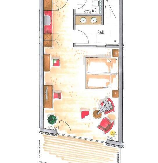 디럭스 룸, Kronelamm Im Schwarzwald