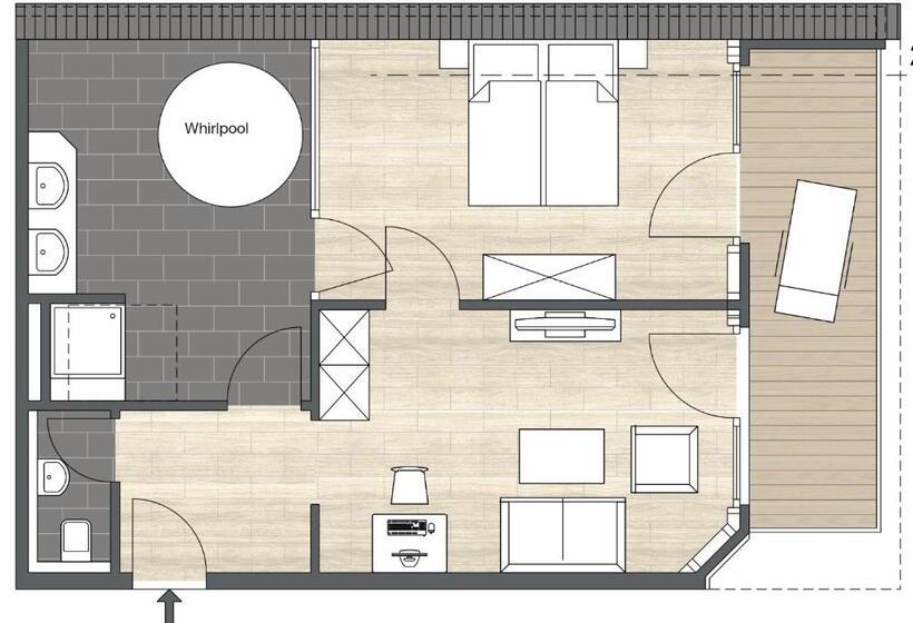 자쿠지 스위트, Kronelamm Im Schwarzwald