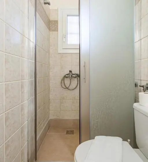 Standard-huone Merinäkymä Parveke, Niros Beachfront Apart