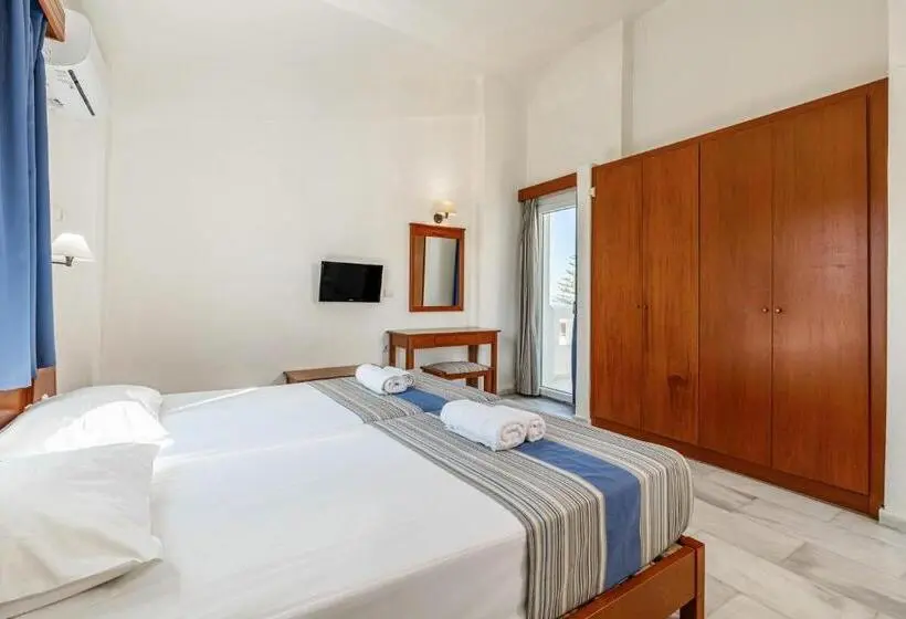 Standard-huone Merinäkymä Parveke, Niros Beachfront Apart