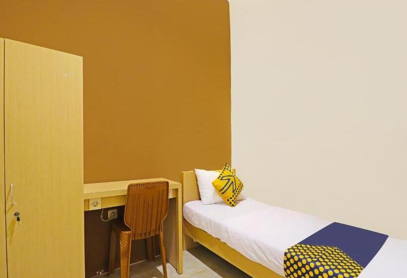 スタンダードシングルルーム, Spot On 91504 De Vila Ungu Syariah