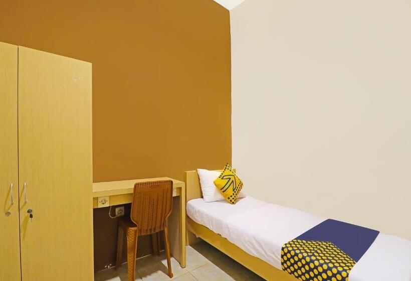 スタンダードシングルルーム, Spot On 91504 De Vila Ungu Syariah