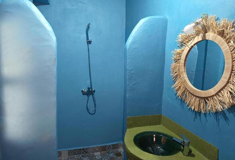 غرفة ديلوكس مزودة بشرفة, Riad Otos Views