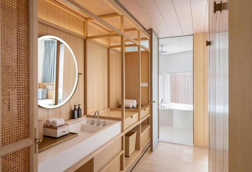 חדר דלוקס מיטת קווין, The Taikang Sanya, A Tribute Portfolio Resort