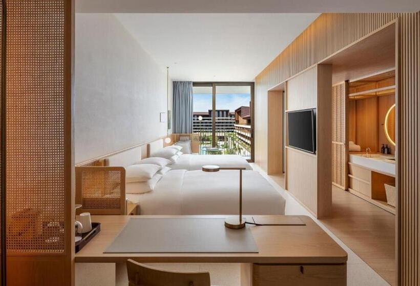 חדר דלוקס עם מרפסת, The Taikang Sanya, A Tribute Portfolio Resort