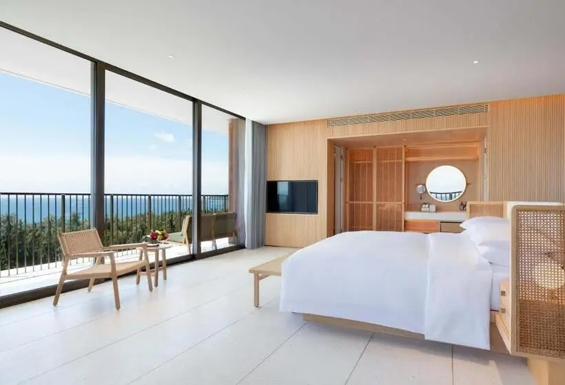 キングサイズベッドのスイートルーム, The Taikang Sanya, A Tribute Portfolio Resort